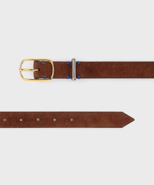 Paul Smith スエード レザーベルト ブラウン