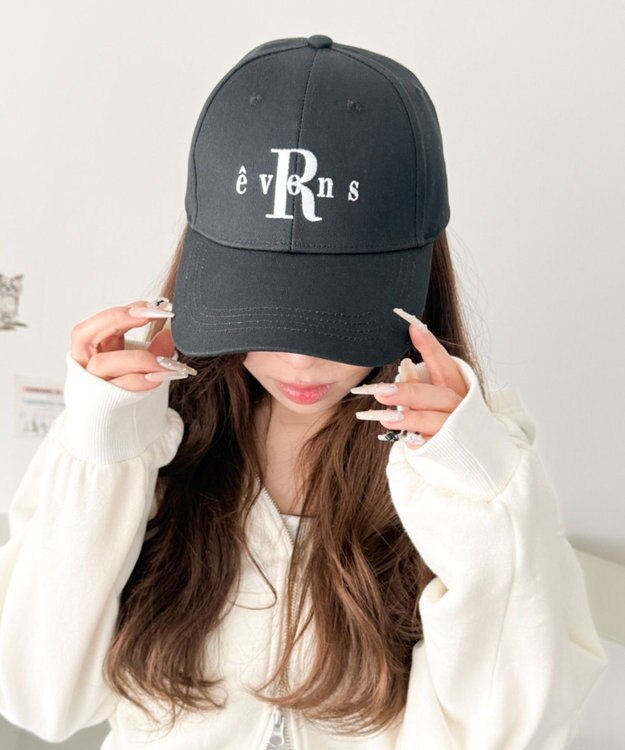 WEGO ツイルロゴキャップ ブラック