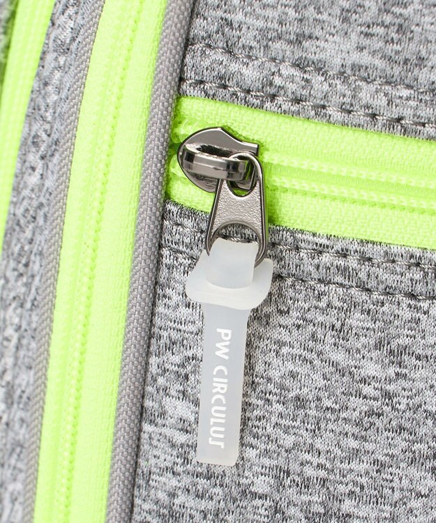 PW CIRCULUS 【25秋冬 新色追加！】【UNISEX】デタッチャブル キャディバッグ　取っ手付ポーチ・シューズケース付  ゴルフ グレー系