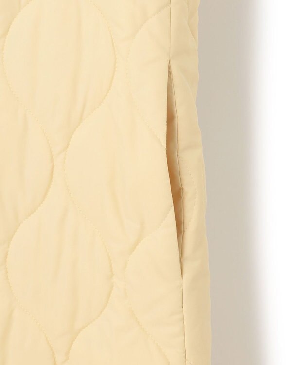 23区 【撥水加工/洗える】中綿ベストライナー付き マルチウェイアウター ライトイエロー系