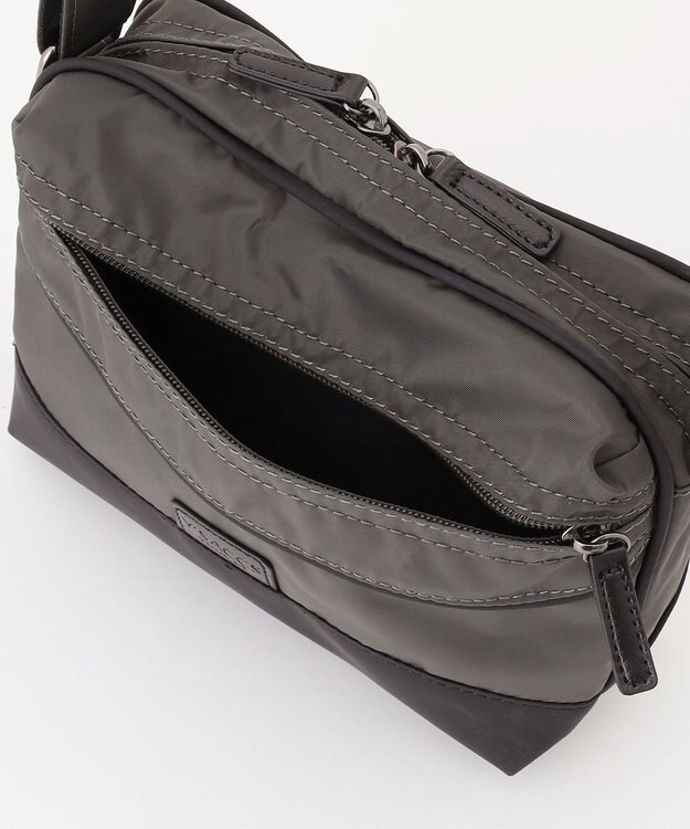 Y'SACCS 【Y’SACCS vous et】ナイロン×ポリウレタン ショルダー ダークグレー