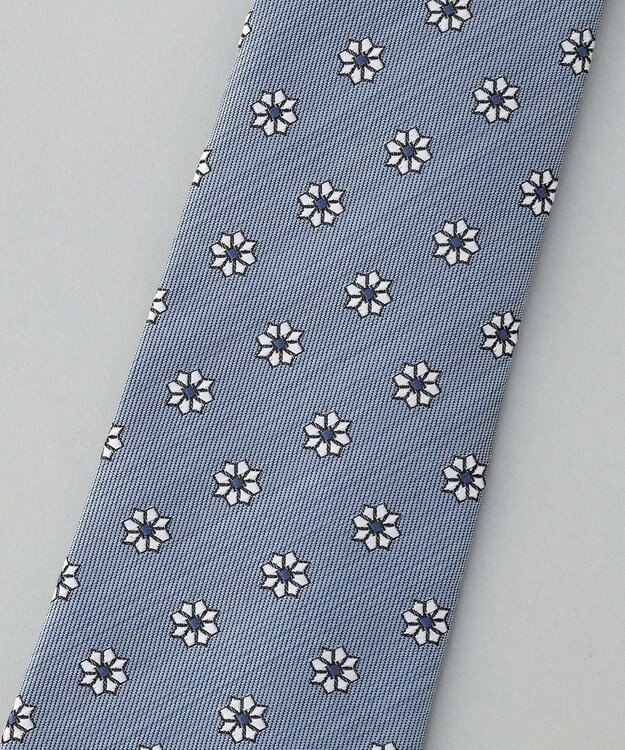 GOTAIRIKU GOTAIRIKU別注【日本製】シルク ネクタイ_小紋柄 スカイブルー系8