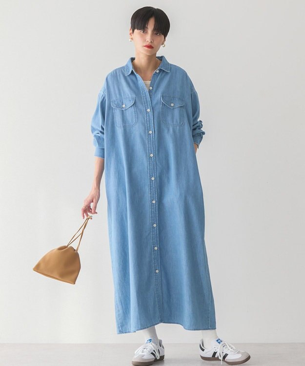 Wポケットシャツワンピース / AMERICAN HOLIC | ファッション