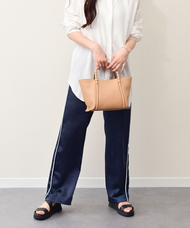 INTER-CHAUSSURES 【Oh my Sandals】クッションインソール厚底サンダル ブラック