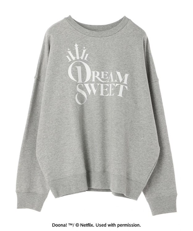 Green Parks ●ＤＯＯＮＡ！　ロゴｐｔルーズスウェット Gray Mixture