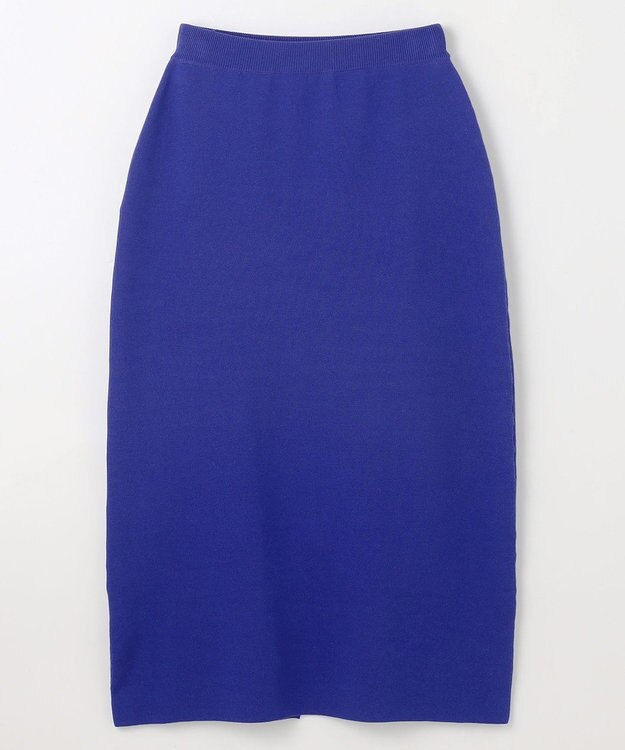 ANY ミラノリブニットスカート ブルー