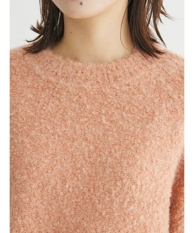 Green Parks ブークレーニットプルオーバー Orange