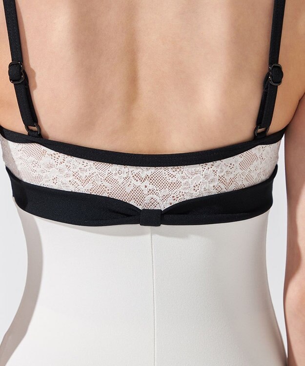 Chacott キャミソールレオタード オフホワイト