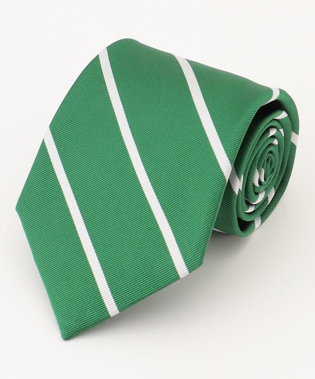 J.PRESS MEN 【J.PRESS ORIGINALS】REGIMENTAL TIE / JAPAN MADE グリーン系1
