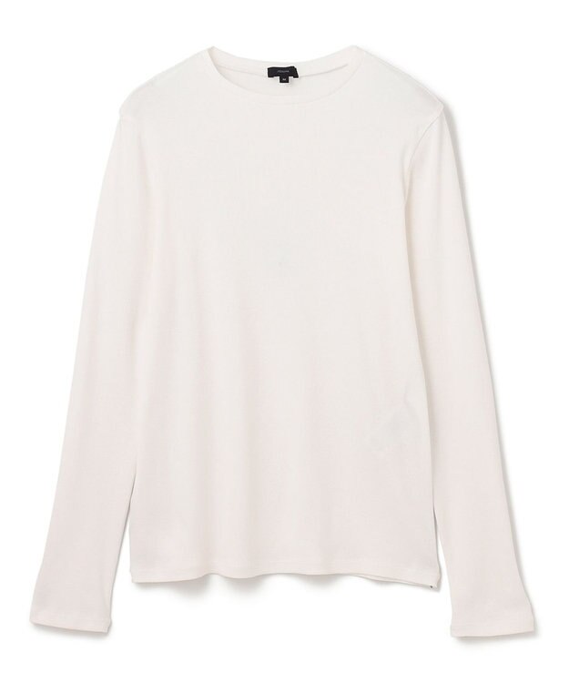 JOSEPH 【洗える】クリーミーリブ　ロングスリーブトップス White