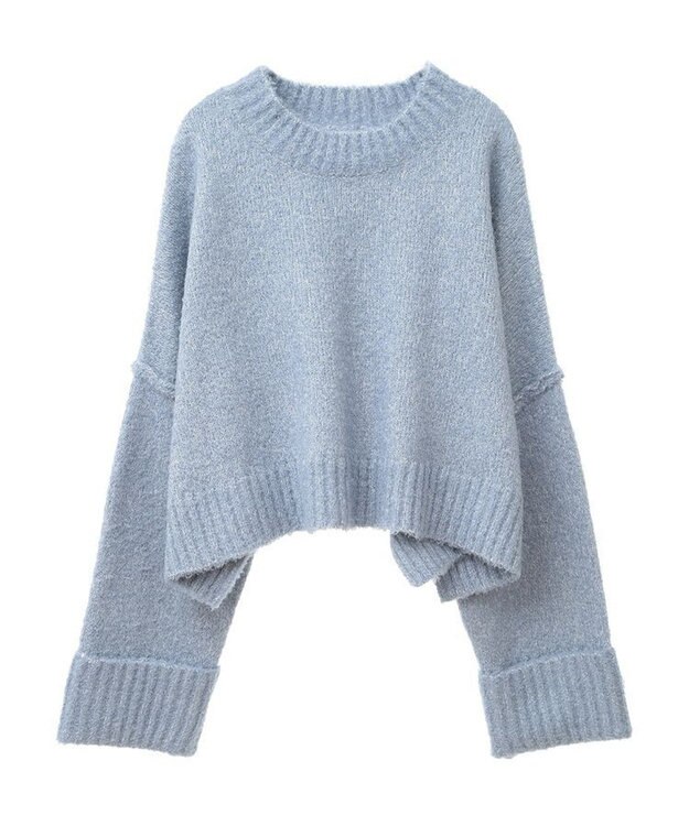 Green Parks ・Ｐｅｔｉｔ　Ｆｌｅｕｒ　ブークレワイドニット Blue