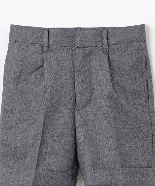 J.PRESS KIDS 【110-130cm】ウールサージ ハーフパンツ グレー系