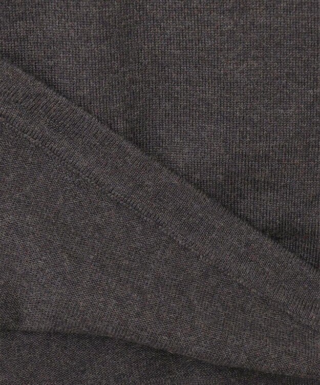 GOTAIRIKU 【家庭洗濯可能】イタリア糸 ハイゲージ ベスト グレー系