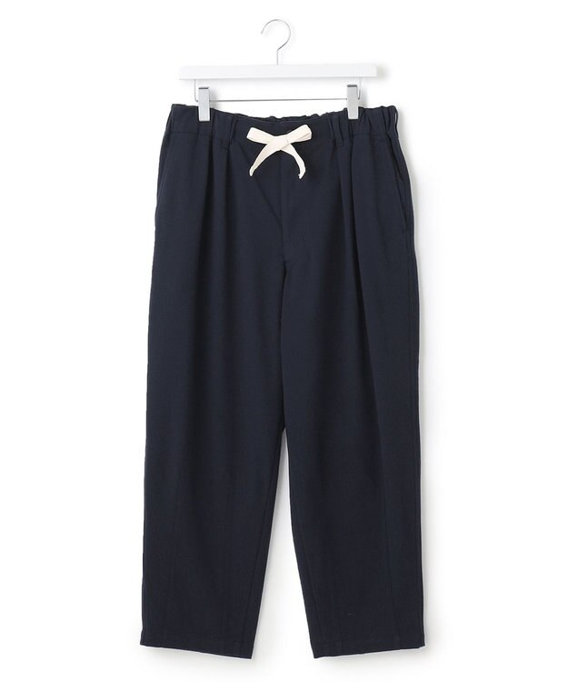 J.PRESS YORK STREET 【UNISEX】2wayストレッチワイドパンツ ネイビー系