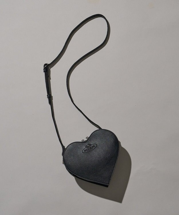 WEGO 別注FTL　ハートショルダーバッグ ブラック