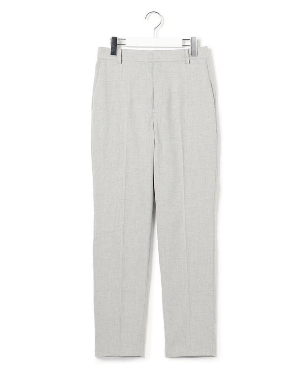 23区 【先行予約】アイアスマットストレッチ テーパード パンツ ライトグレー系