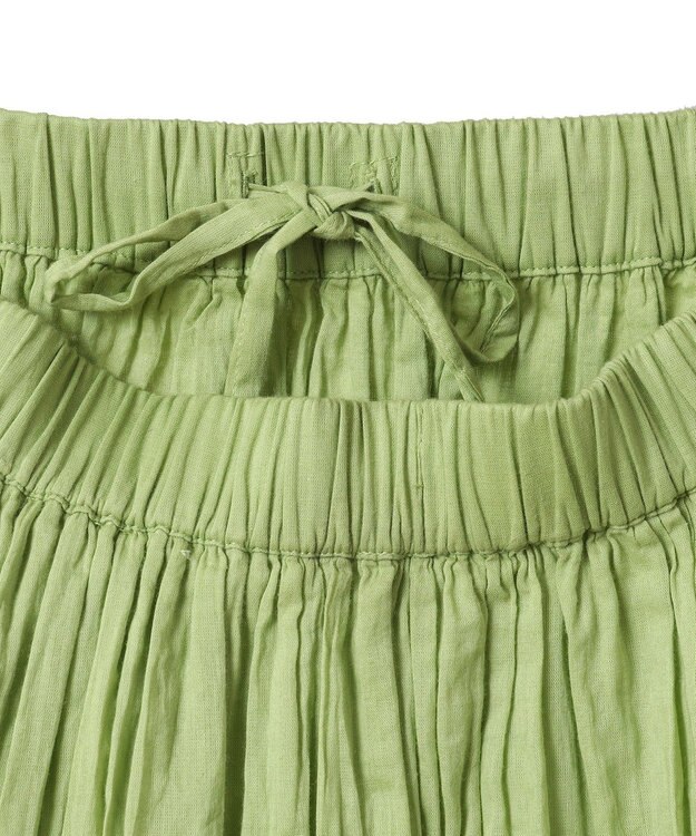 AMERICAN HOLIC ボイルクリンクルティアードスカート Pistachio