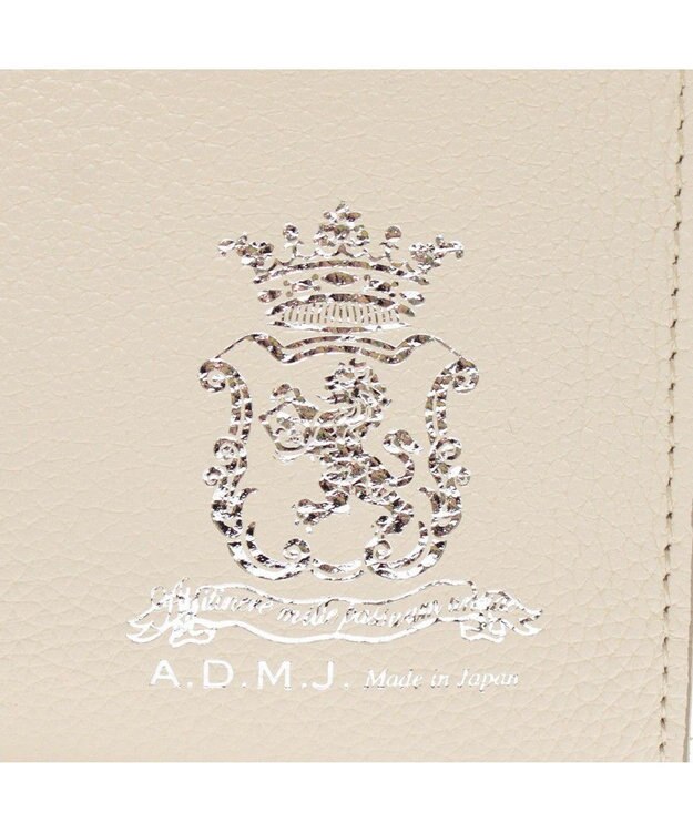 A.D.M.J. モーツァルト/バックルモチーフスクエアトートS オフホワイト