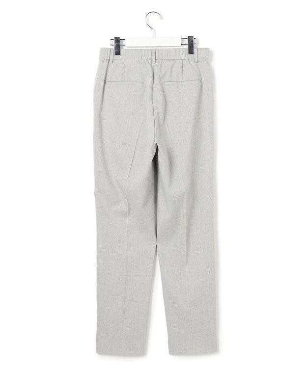 23区 【先行予約】アイアスマットストレッチ テーパード パンツ ライトグレー系