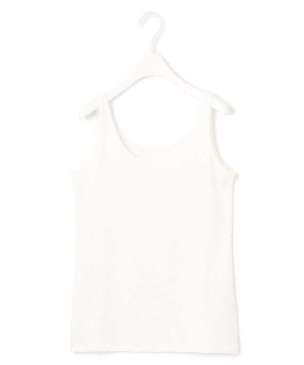 ICB L 【洗える】ベーシックインナー タンクトップカットソー オフホワイト系