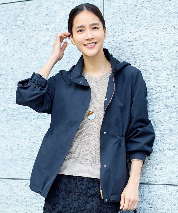 自由区 コットンナイロンタッサー ブルゾン Ⅱ ブラック