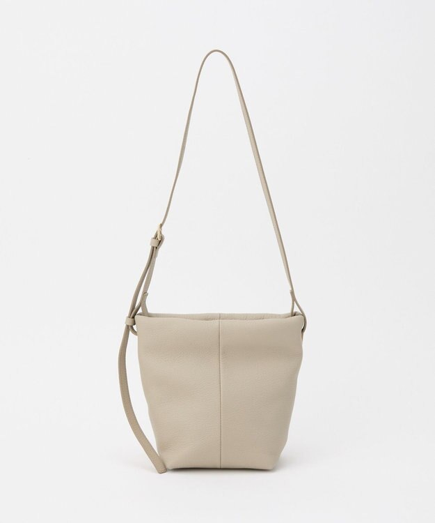 russet レザーミニショルダーバッグ(CE-1657) GrayBeige