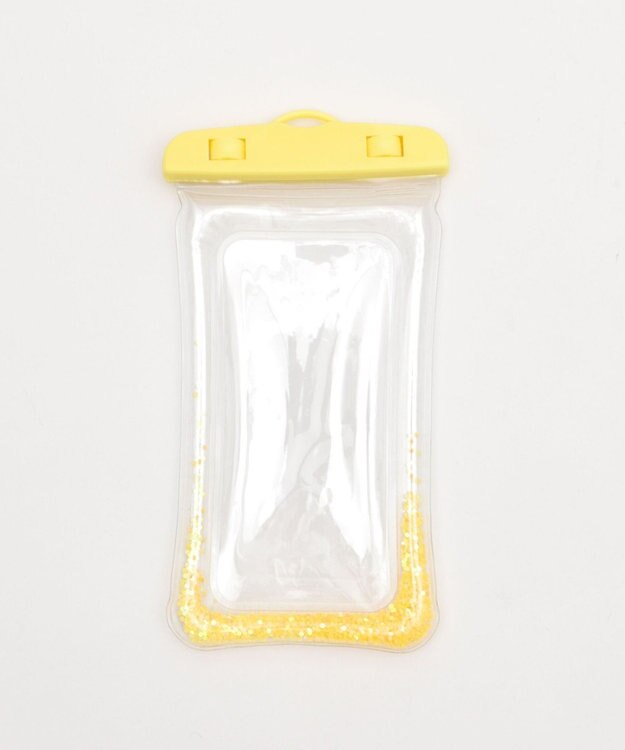 WEGO 防滴スマホポーチA イエロー