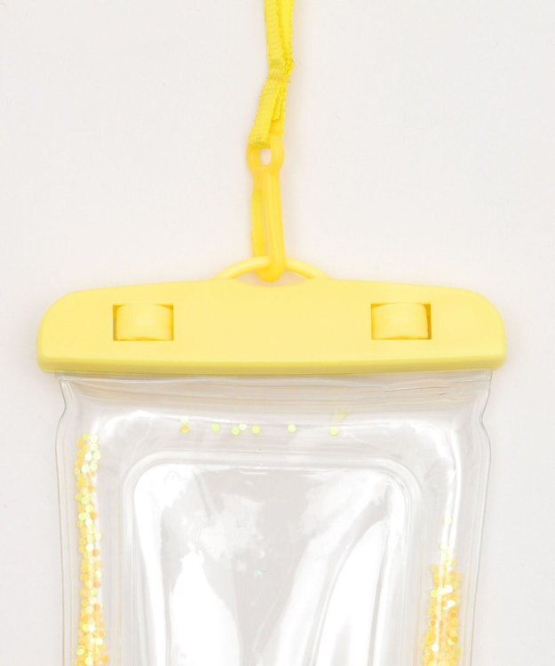 WEGO 防滴スマホポーチA イエロー