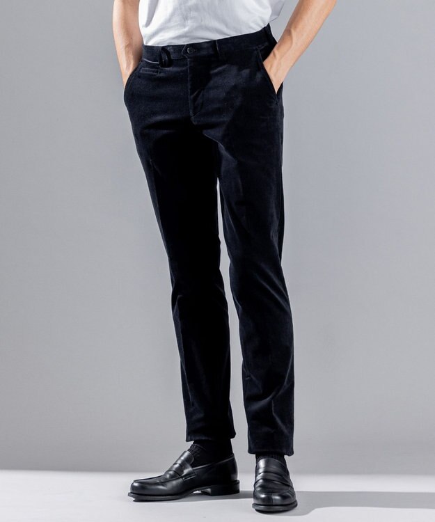 JOSEPH HOMME ライトコーデュロイストレッチ / CITY ブラック系