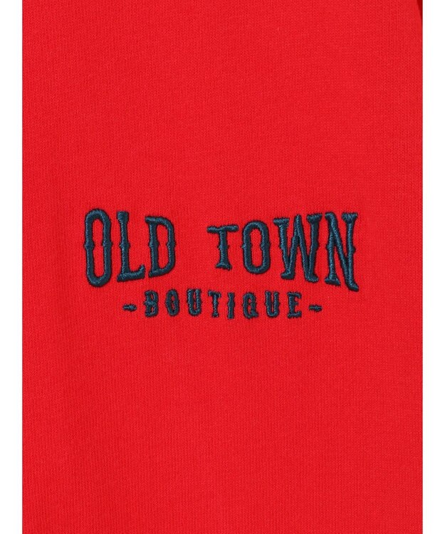 CRAFT STANDARD BOUTIQUE ヴィンテージ風天竺ワンポイントワンピース Gray Beige