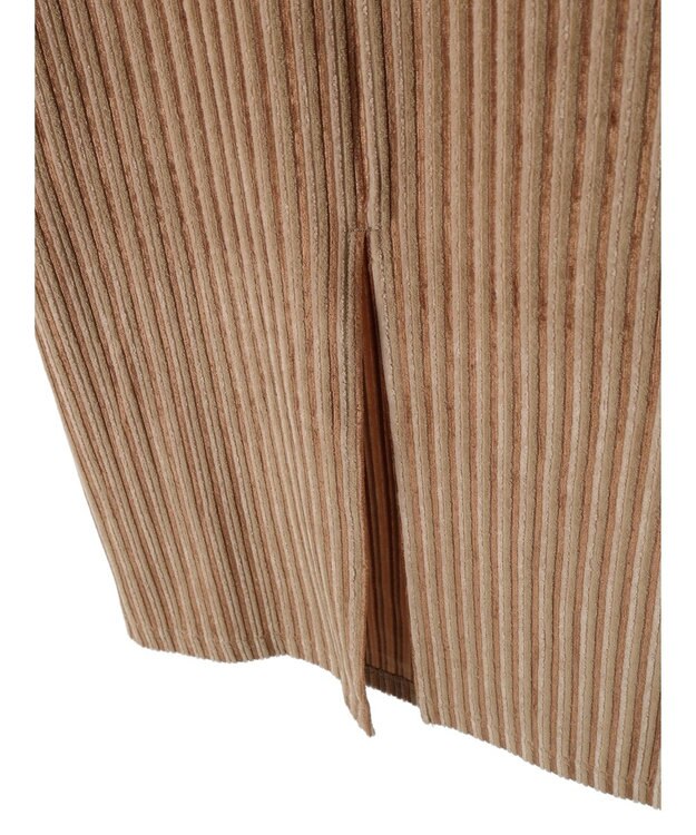 Green Parks ・ＳＵＧＡＲ　ＳＰＯＯＮ　多色コールナロースカート Beige