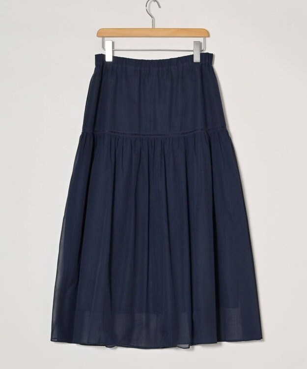 ONWARD Reuse Park 【組曲】スカート春夏 ネイビー