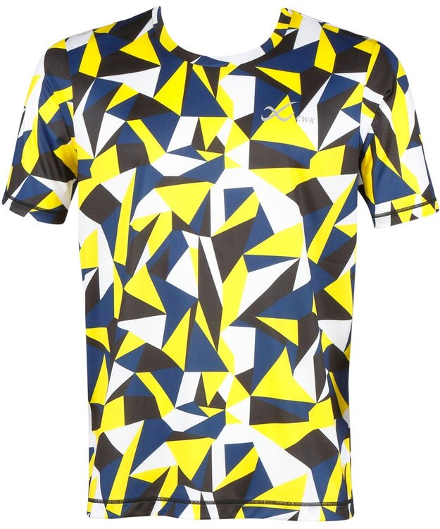 CW-X 【MEN】 CW-X アウター トップス 半袖 吸汗速乾 UVカット率90％以上 DLO135 /ワコール イエロー