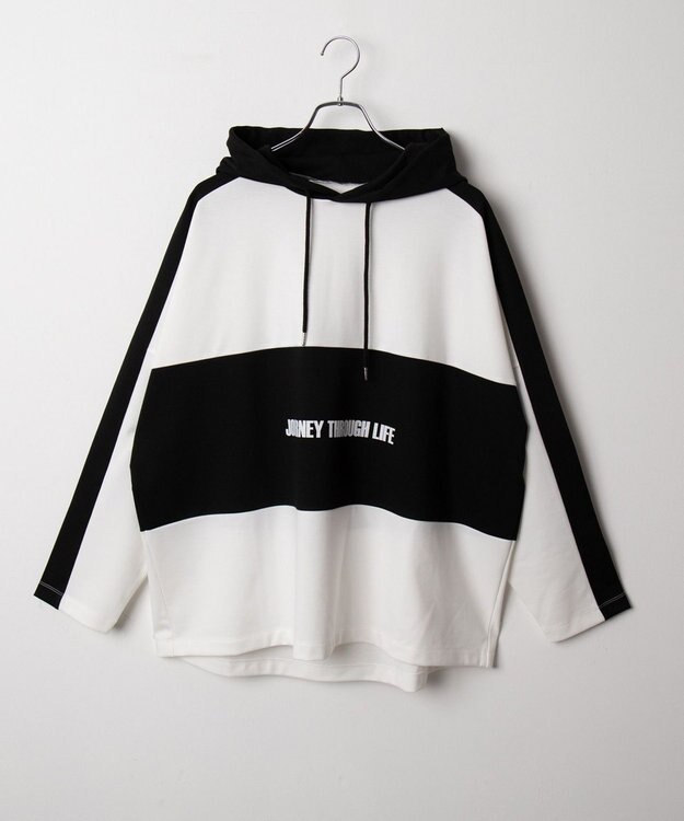 WEGO ドルマンポンチフードT（LS） ホワイト