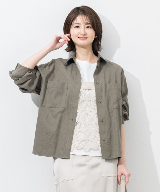 ONWARD Reuse Park 【自由区】ジャケット春夏 グリーン