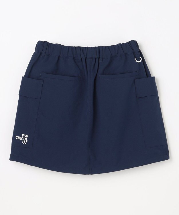 PW CIRCULUS 【 吸水速乾 / ストレッチ 】【WOMEN】裾2WAY バルーンスカート ゴルフウェア レディース ネイビー系