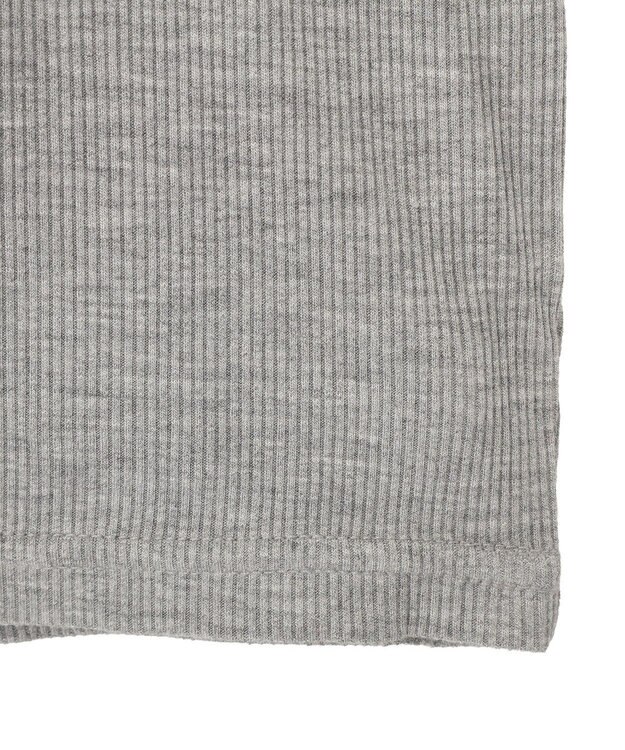 earth music&ecology カップ付ショート丈キャミソール Gray Mixture