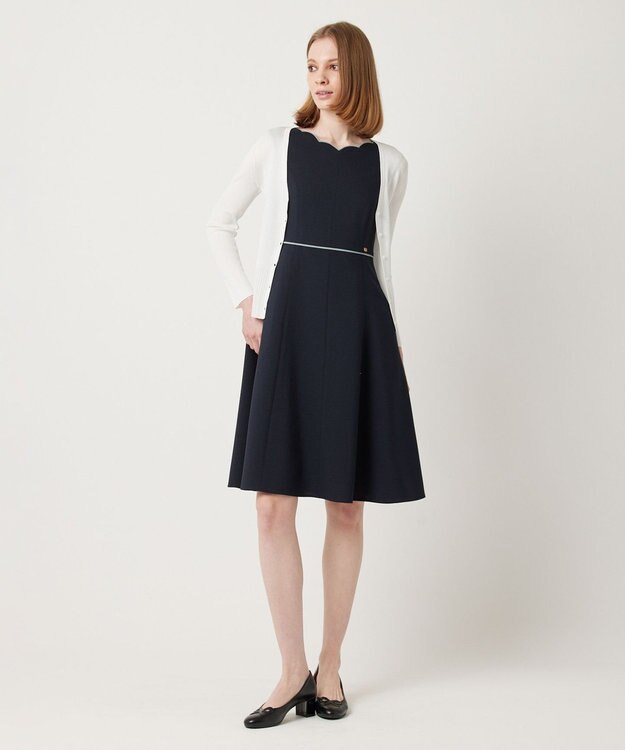 TOCCA 【洗える】AJISAI CARDIGAN カーディガン アイボリー系