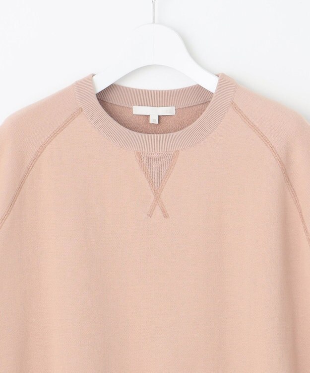 自由区 【洗える】コットンループバックスウェット ニット ローズ