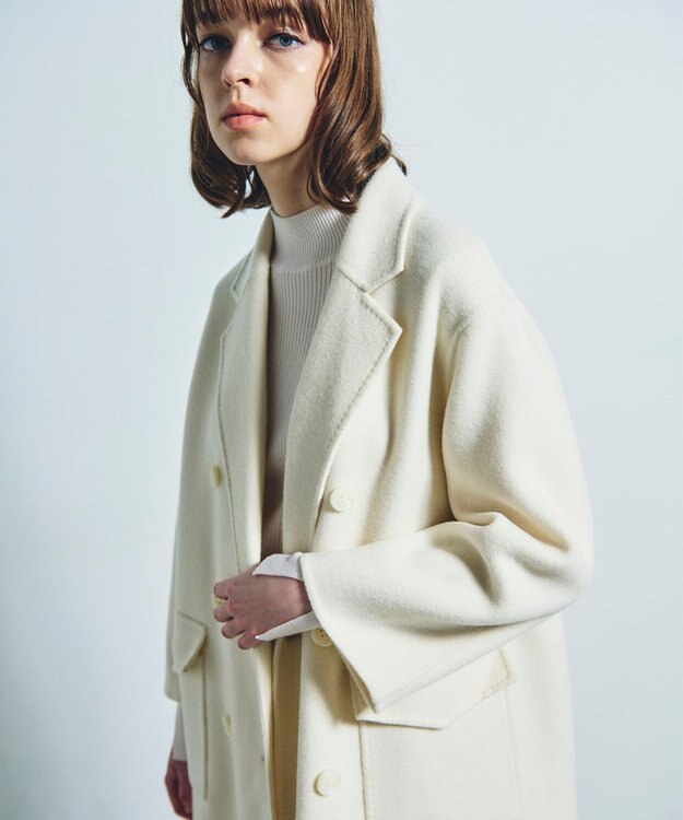 GRACE CONTINENTAL ウールリバーチェスターコート キナリ