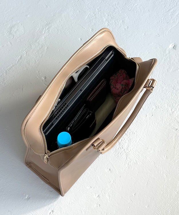 組曲 【A4対応】 ボストンバッグ Large ベージュ系