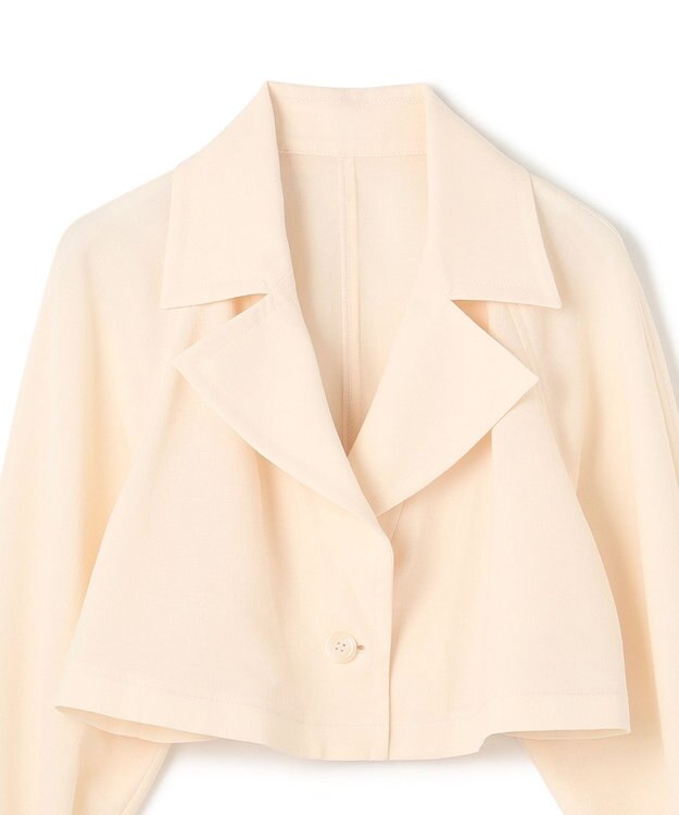 GRACE CONTINENTAL ストレッチスラブ3WAYコート キナリ