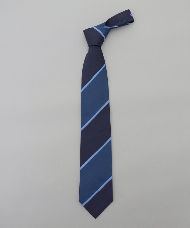 GOTAIRIKU GOTAIRIKU別注【MANTERO SETA/マンテロ・セタ】ネクタイ_紺レジメンタル ネイビー系1