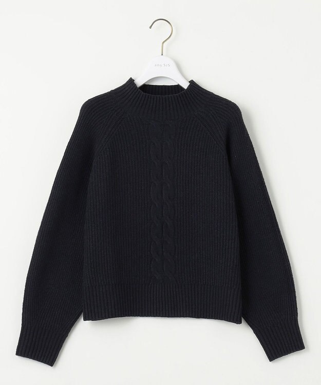 ANY SIS 【2SET】ニットレイヤード セット ネイビー
