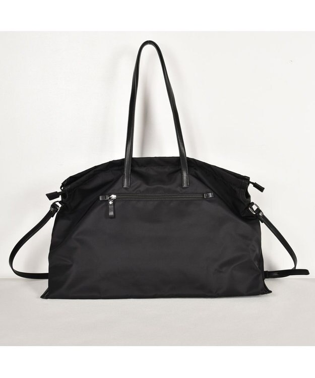 Y'SACCS ドローストリング2WAYトート Mサイズ ブラック
