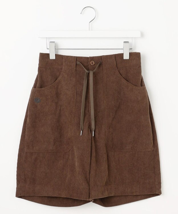PW CIRCULUS 【手洗い洗濯可 / NEWシーズン素材 / ストレッチ】【MEN】コーデュロイショーツ ゴルフ ダークブラウン系