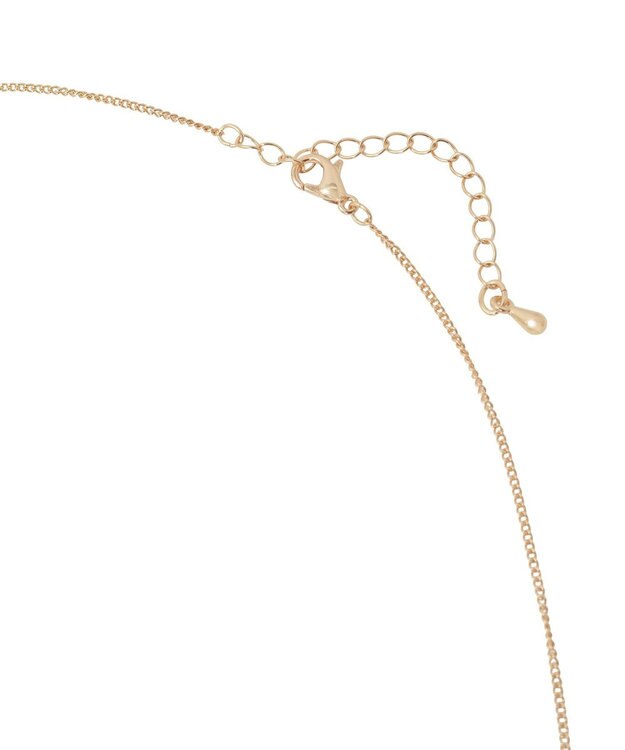 YECCA VECCA ノットフープワントップネックレス Gold