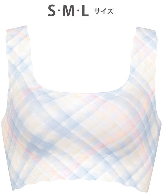 WACOAL 【GOCOCi ゴコチ】 ノンワイヤー ハーフトップ まるでつけていないような着ごこち フラット仕上げ ホックなし ブラトップ レディース CGG534 /ワコール クリーム