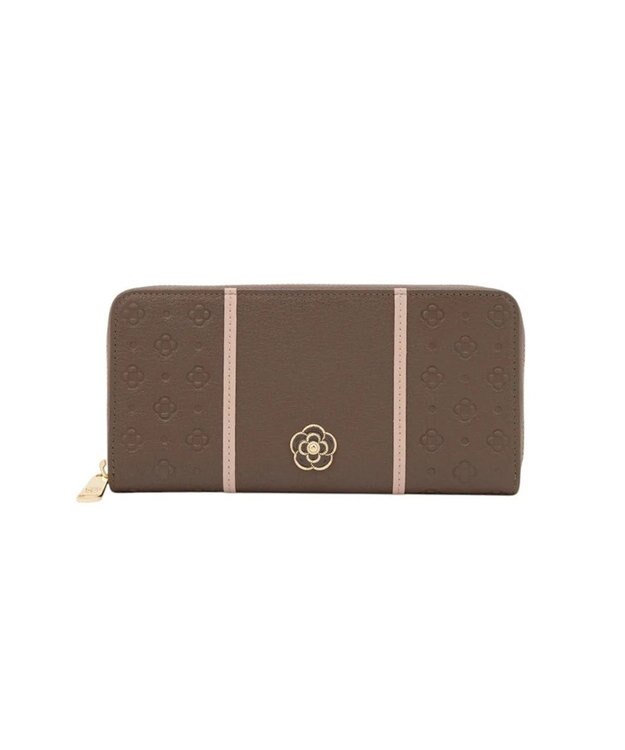 CLATHAS ソフィア ラウンド長財布 ブラウン