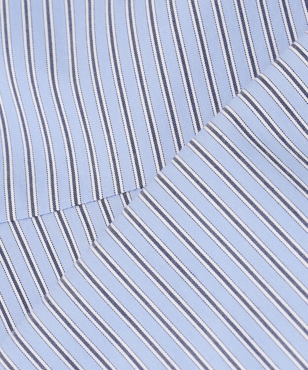 組曲 【前後着用可】コンパクトシャーティング チュニックブラウス ブルー系1